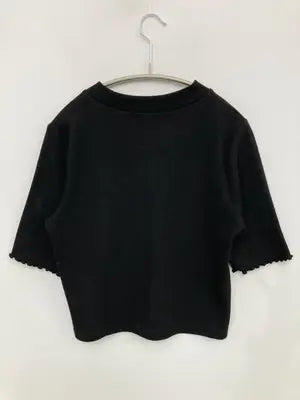 EMS/Tシャツ/カットソー/トップス/ブラック/F