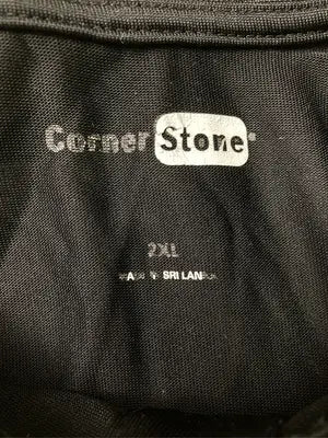 Corner Stone/コーナーストーン/ポロシャツ/トップス/ブラック/2XL