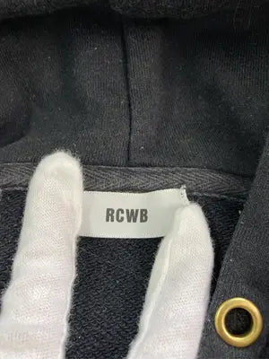 RCWB/パーカー/トップス/ブラック/S