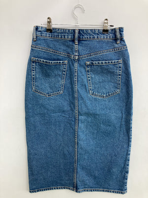 ZARA/ザラ/デニムスカート/スカート/ブルー/EUR M/USA M/ MEX 28