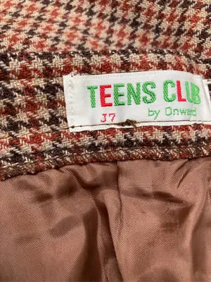 TEENS CLUB/ショート/ミニスカート/スカート/ブラウン/J7
