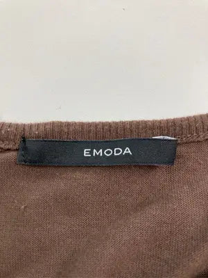 EMODA/エモダ/Tシャツ/カットソー/トップス/ブラウン/FREE