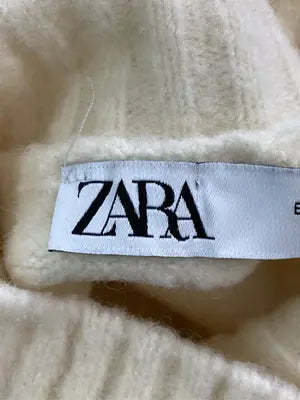 ZARA/ザラ/ニット/セーター/トップス/アイボリー/L