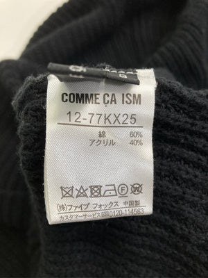 COMME CA ISM/コムサイズム/ニット/セーター/トップス/ブラック/9
