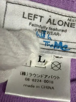 Left Alone/レフトアローン/Tシャツ/カットソー/トップス/パープル/L