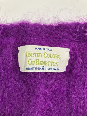 UNITED COLORS OF BENETTON/ユナイテッドカラーズオブベネトン/ニット/セーター/トップス/パープル