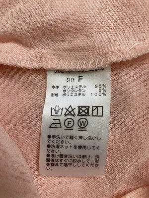 Discoat/ディスコート/Tシャツ/カットソー/トップス/ピンク/F