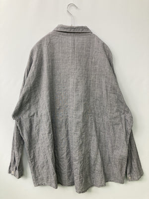 ANTIQUA/アンティカ/シャツ/ブラウス/トップス/グレー/M
