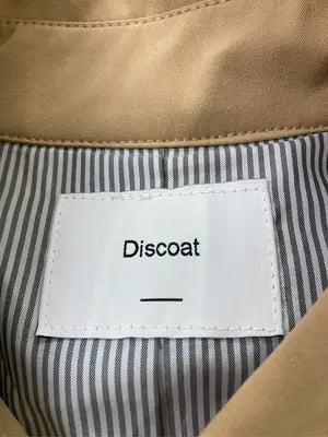 Discoat/ディスコート/トレンチコート/ジャケット/アウター/ベージュ/L