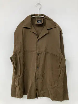 ZARA/ザラ/シャツ/ブラウス/トップス/カーキ/M