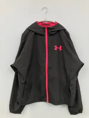 UNDER ARMOUR/アンダーアーマー/ナイロンジャケット/ジャケット/アウター/ブラック/XL