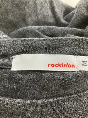 rockin`on/ロッキングオン/Tシャツ/カットソー/トップス/グレー/M