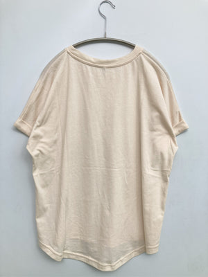 Tシャツ/カットソー/トップス/アイボリー/M