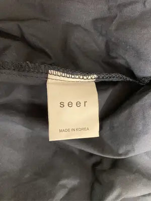 seer/シャツ/ブラウス/トップス/ネイビー