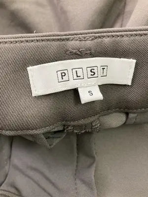PLST/プラステ/スラックス/パンツ/ブラウン/S