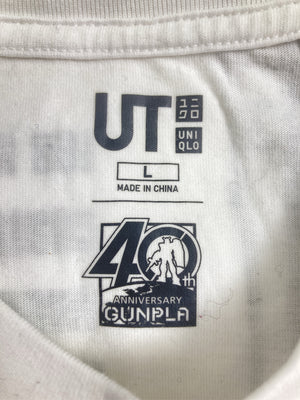 UNIQLO/ユニクロ/Tシャツ/カットソー/トップス/ホワイト/L