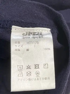 HTH/Tシャツ/カットソー/トップス/ネイビー/F