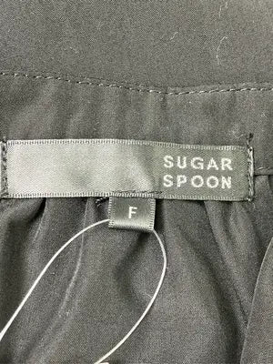 SUGAR SPOON/シュガースプーン/シャツ/ブラウス/トップス/ブラック/F