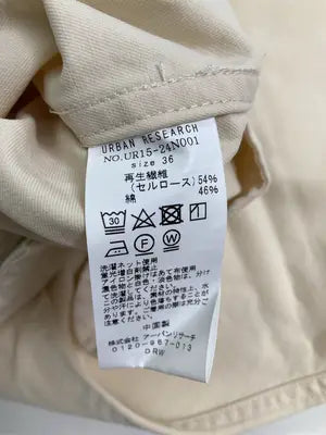 URBAN RESEARCH/アーバンリサーチ/その他パンツ/パンツ/ベージュ/36