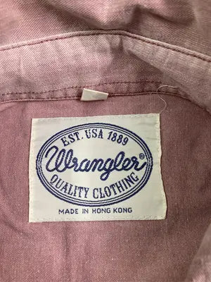 Wrangler/ラングラー/シャツ/ブラウス/トップス/ピンク/S