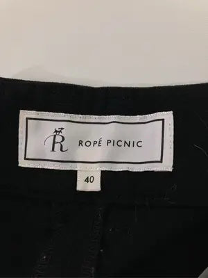 ROPE PICNIC/ロペピクニック/スラックス/パンツ/ブラック/40