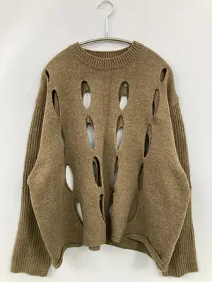 The Open Product/ニット/セーター/トップス/ブラウン/ONE SIZE