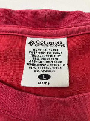 Columbia/コロンビア/Tシャツ/カットソー/トップス/レッド/L