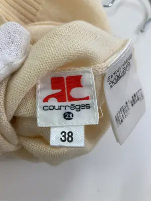courreges/クレージュ/ニット/セーター/トップス/ベージュ/38