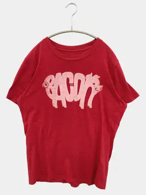 SOLID THREADS/Tシャツ/カットソー/トップス/レッド/MEDIUM