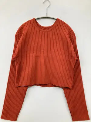Tシャツ/カットソー/トップス/レッド/M  バスト79～87　身長154～162