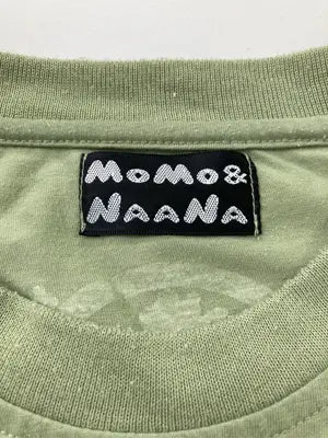 MOMO&NAANA/Tシャツ/カットソー/トップス/ライトグリーン/フリー