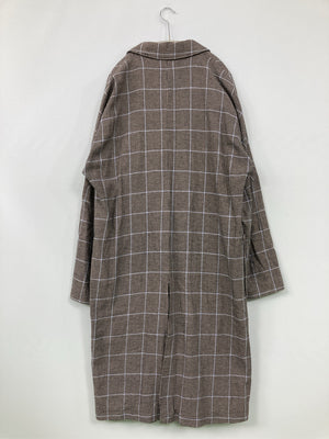 ZARA WOMAN/ザラウーマン/ステンカラーコート/ジャケット/アウター/グレー/L