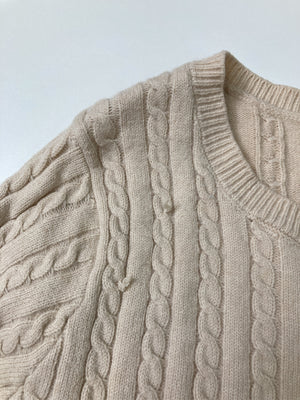 Chico/チコ/ニット/セーター/トップス/ベージュ/F