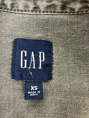 GAP/ギャップ/シャツ/ブラウス/トップス/グレー/XS