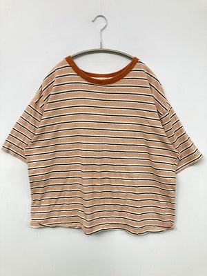 terawear emu/テラウェアエミュー/Tシャツ/カットソー/トップス/ブラウン/L