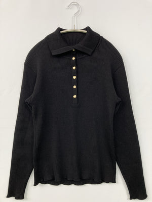 HARTFORD/ニット/セーター/トップス/ブラック/9AR