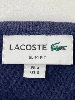 LACOSTE/ラコステ/Tシャツ/カットソー/トップス/ネイビー/US S