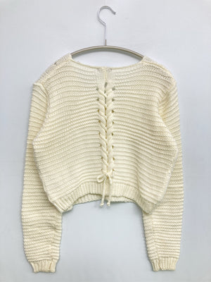 ANGELINA/アンジェリーナ/ニット/セーター/トップス/アイボリー