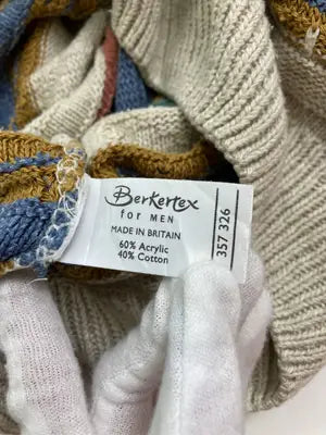Berkertex/ニット/セーター/トップス/ブラウン/S