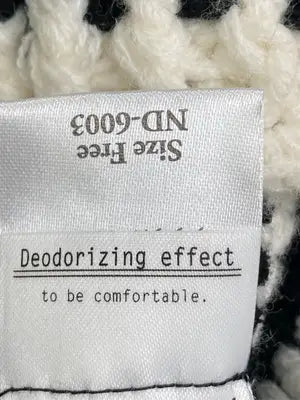 Deodorizing effect/ニットキャップ/ビーニー/帽子/ブラック/Free