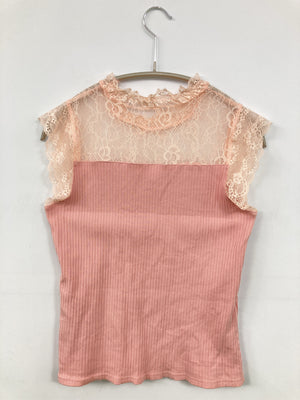 POETIQUE/ポエティーク/ノースリーブ/トップス/ピンク/M