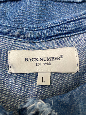 back number/バックナンバー/シャツ/ブラウス/トップス/ブルー/L