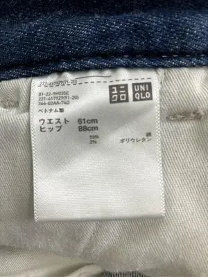 UNIQLO/ユニクロ/デニムパンツ/パンツ/ネイビー/ウエスト 61cm