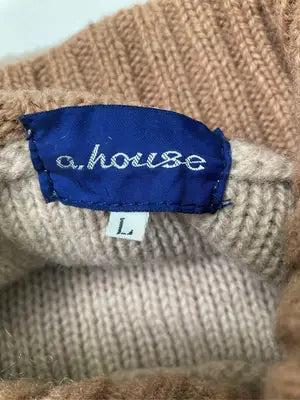 a.house/ニット/セーター/トップス/ベージュ/L