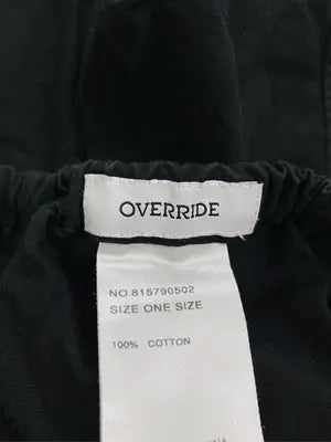 OVERRIDE/オーバーライド/ジャージ/トラックパンツ/パンツ/ブラック/ONE SIZE