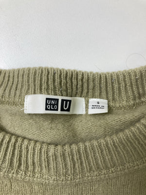 UNIQLO/ユニクロ/ニット/セーター/トップス/カーキ/S