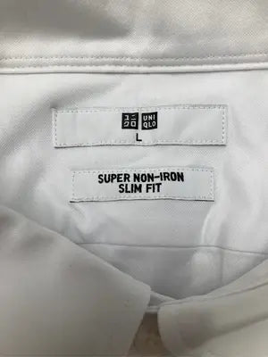 UNIQLO/ユニクロ/シャツ/ブラウス/トップス/ホワイト/L