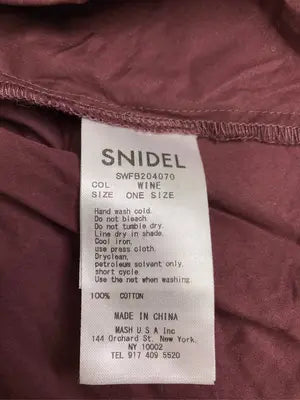 SNIDEL/スナイデル/その他トップス/トップス/レッド/ONE SIZE