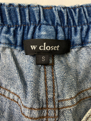 w closet/ダブルクローゼット/デニムパンツ/パンツ/ブルー/S