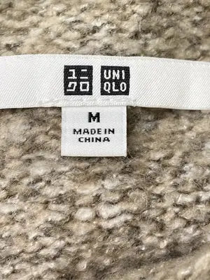 UNIQLO/ユニクロ/ニット/セーター/トップス/ベージュ/M